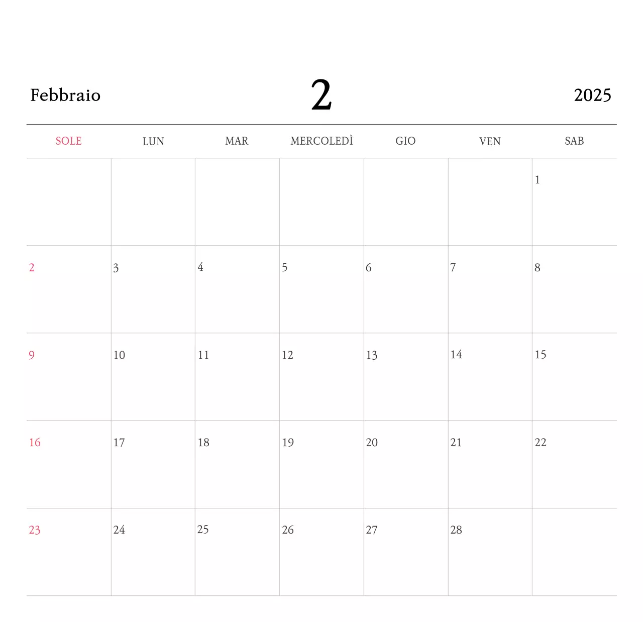 Colori caldiChiese con simpatiche illustrazioni