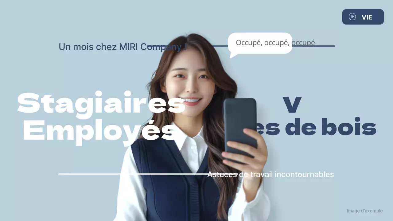 Promouvoir un vlog moderne bleu clair