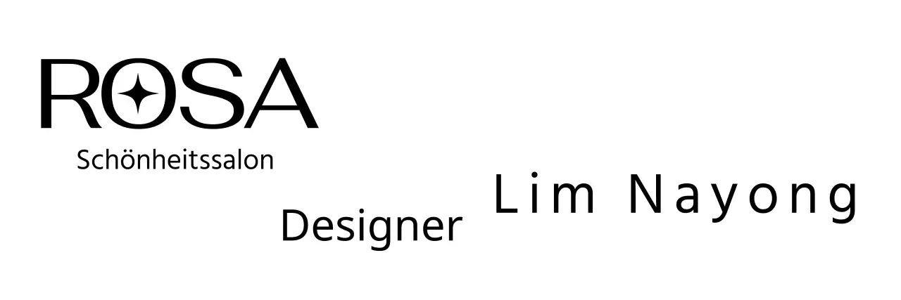 Ein Namensschild für einen Schminkladen mit edler Ausstrahlung