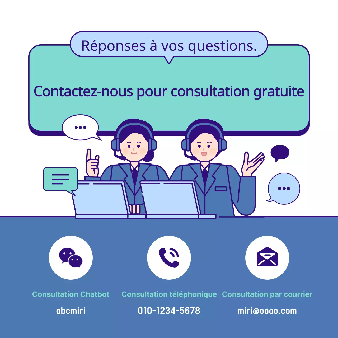 Faites la promotion de vos demandes de consultation avec un bonbon à la menthe.