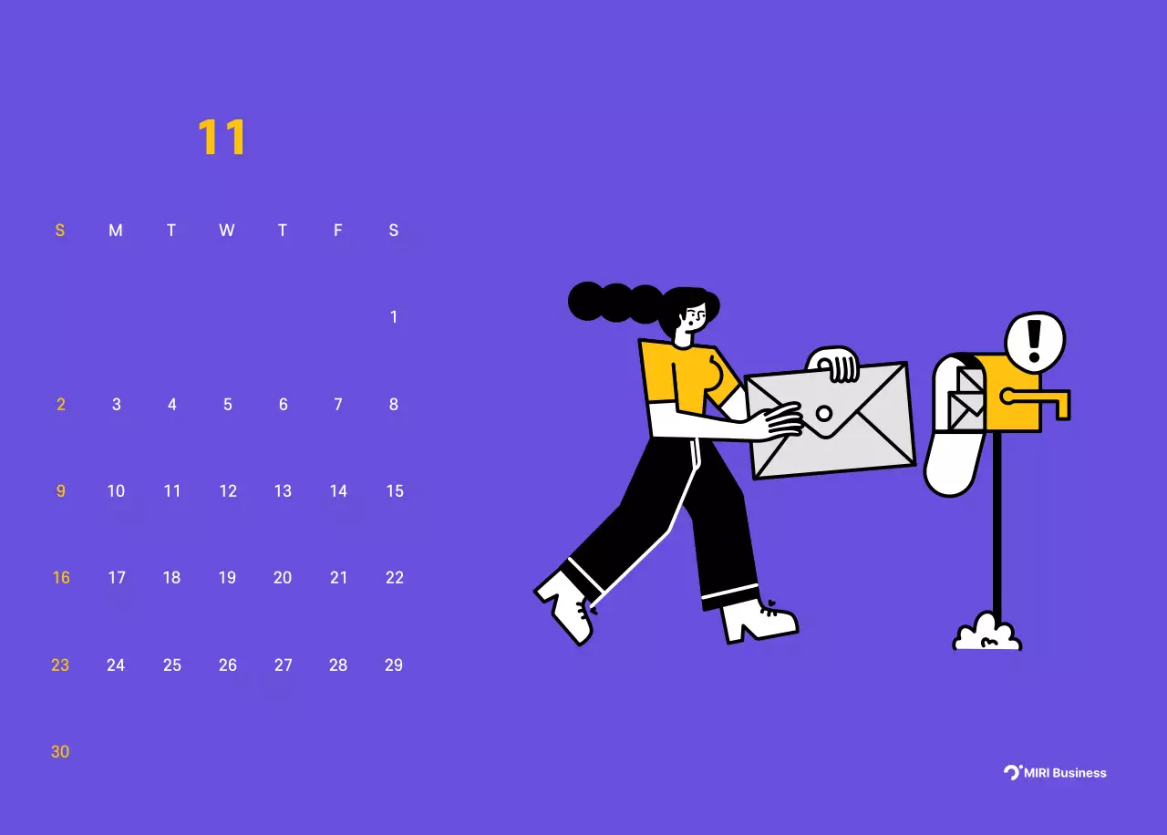 Saubere Linie Illustration auf einem lila Hintergrund