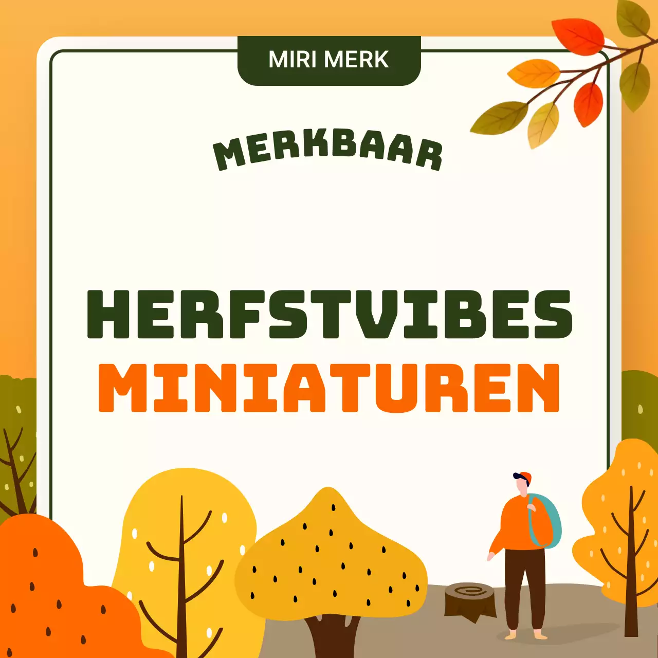 Oranje Herfst Promotie