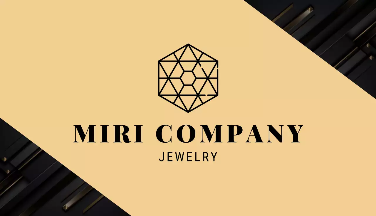 Beige Minimal Business Card