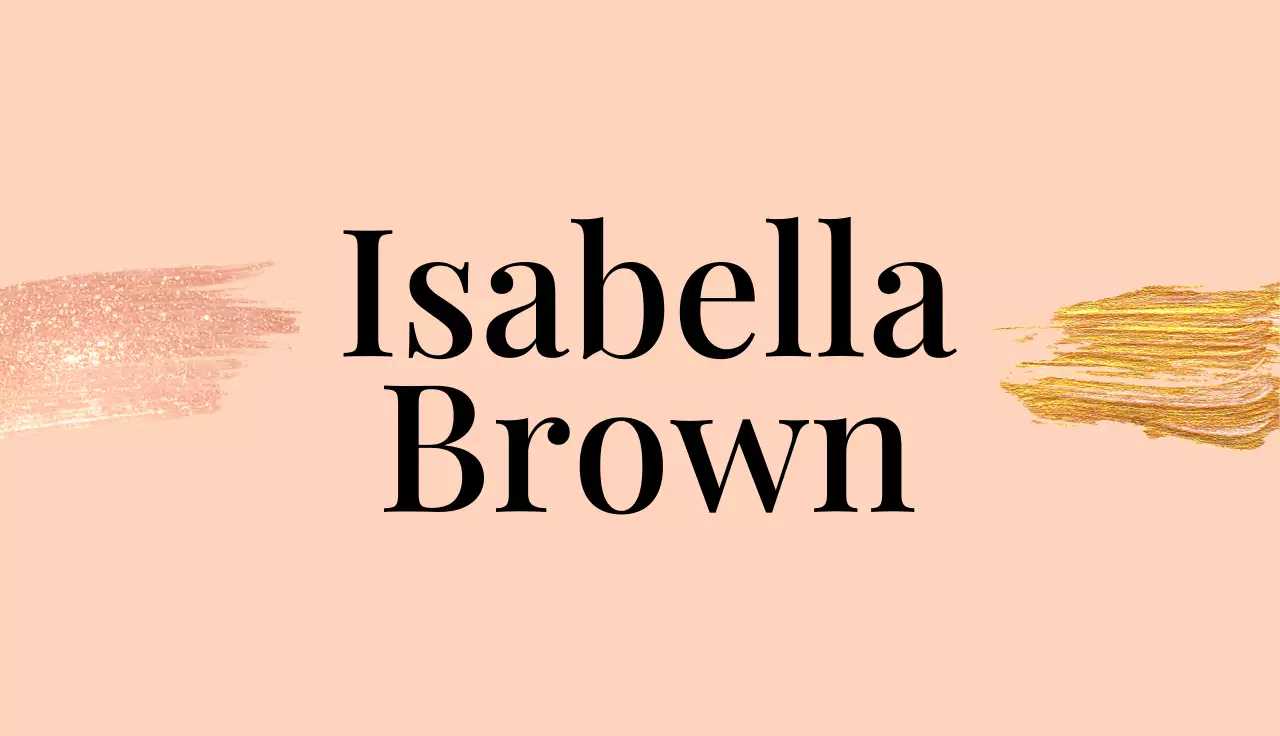 Beige Minimal Business Card