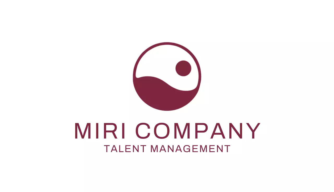 Maroon Classic Business Card