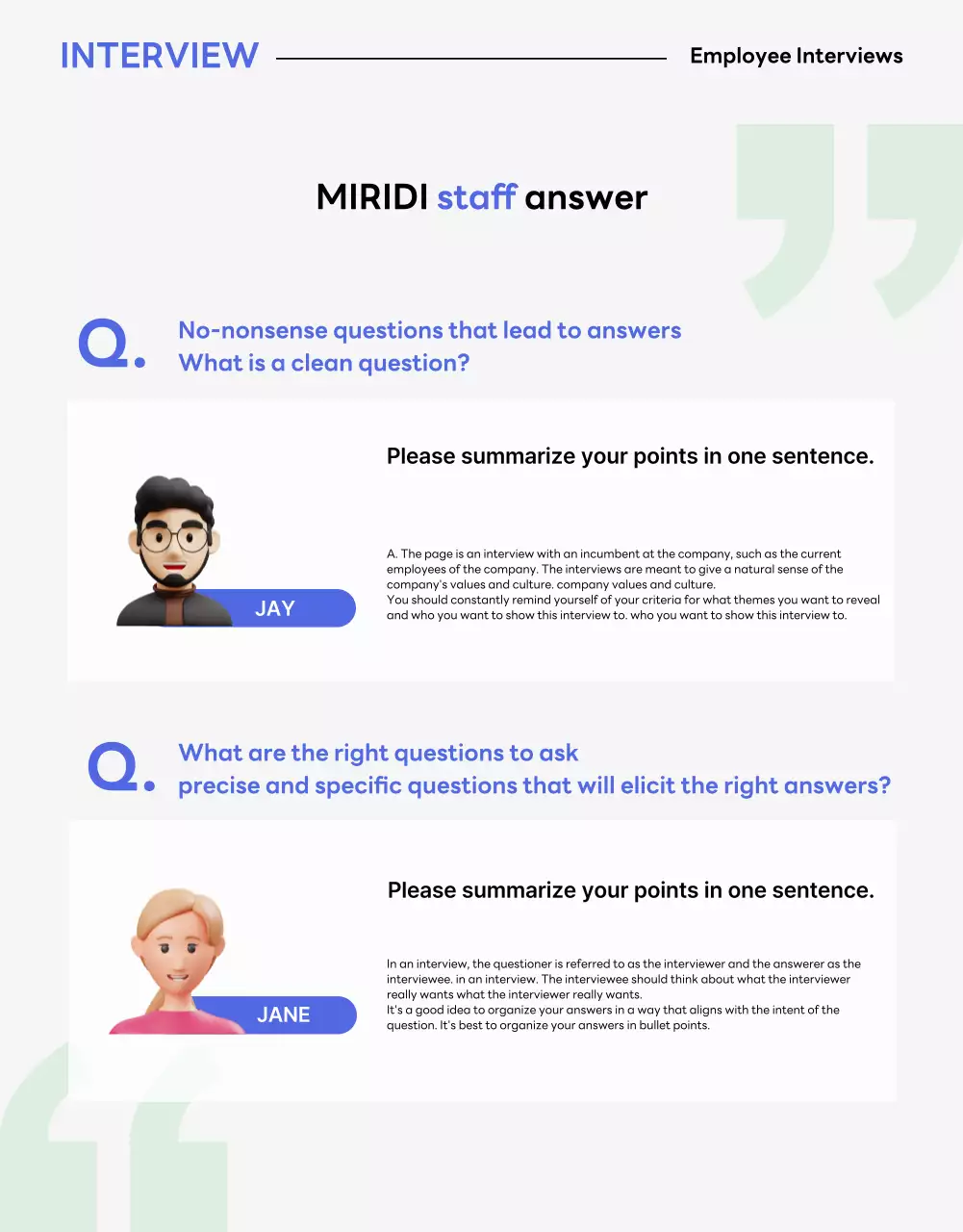 Blue Modern Recruitment Announcement Poster