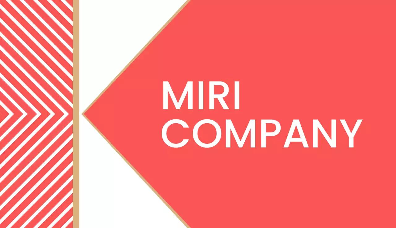 Coral Minimal Makeup Business Card