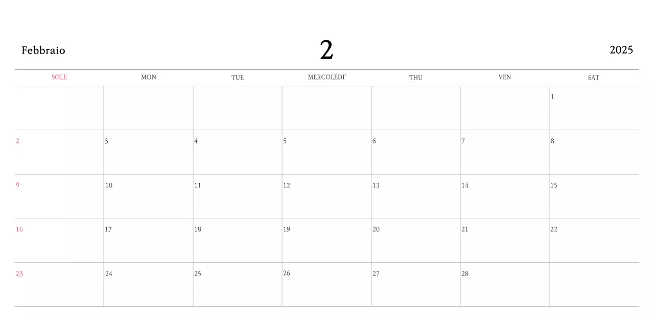 Colori caldiChiese con simpatiche illustrazioni