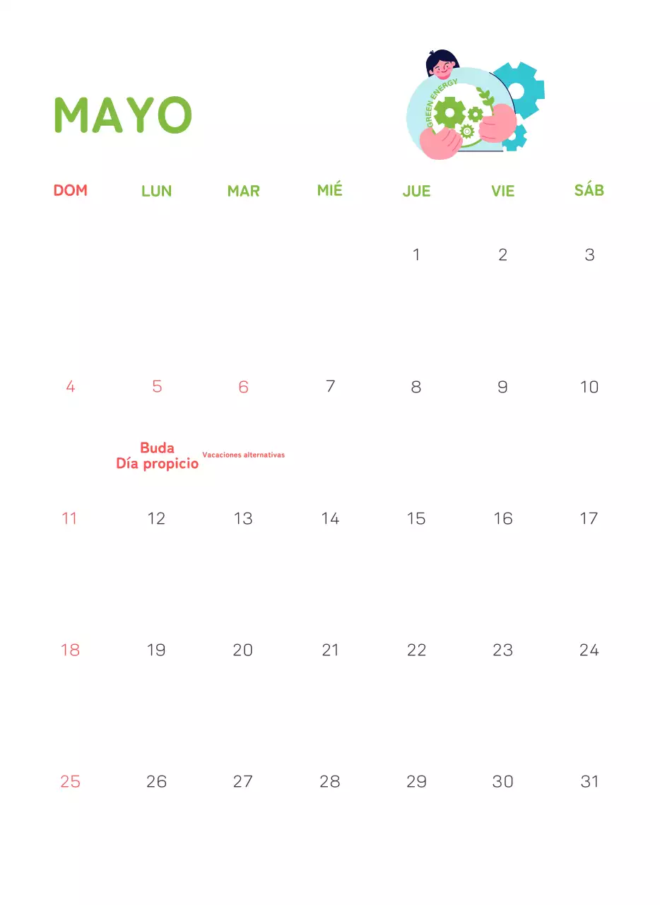 Una fundación social que celebra las fiestas con coloridas ilustraciones de personas y el planeta.