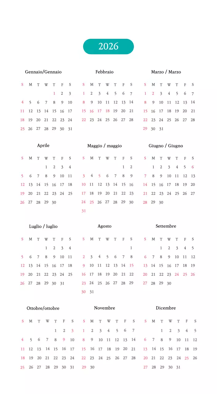 Colori caldiChiese con simpatiche illustrazioni