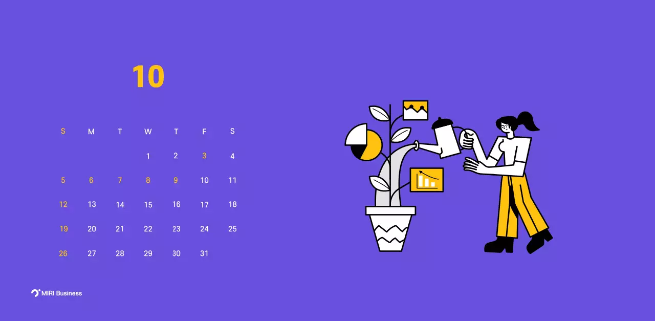 Clean line illustration on a purple background