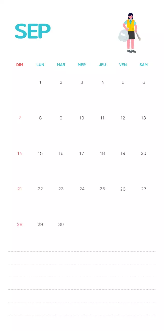 Une fondation sociale qui célèbre les fêtes de fin d'année avec des illustrations colorées de personnes et de la planète.