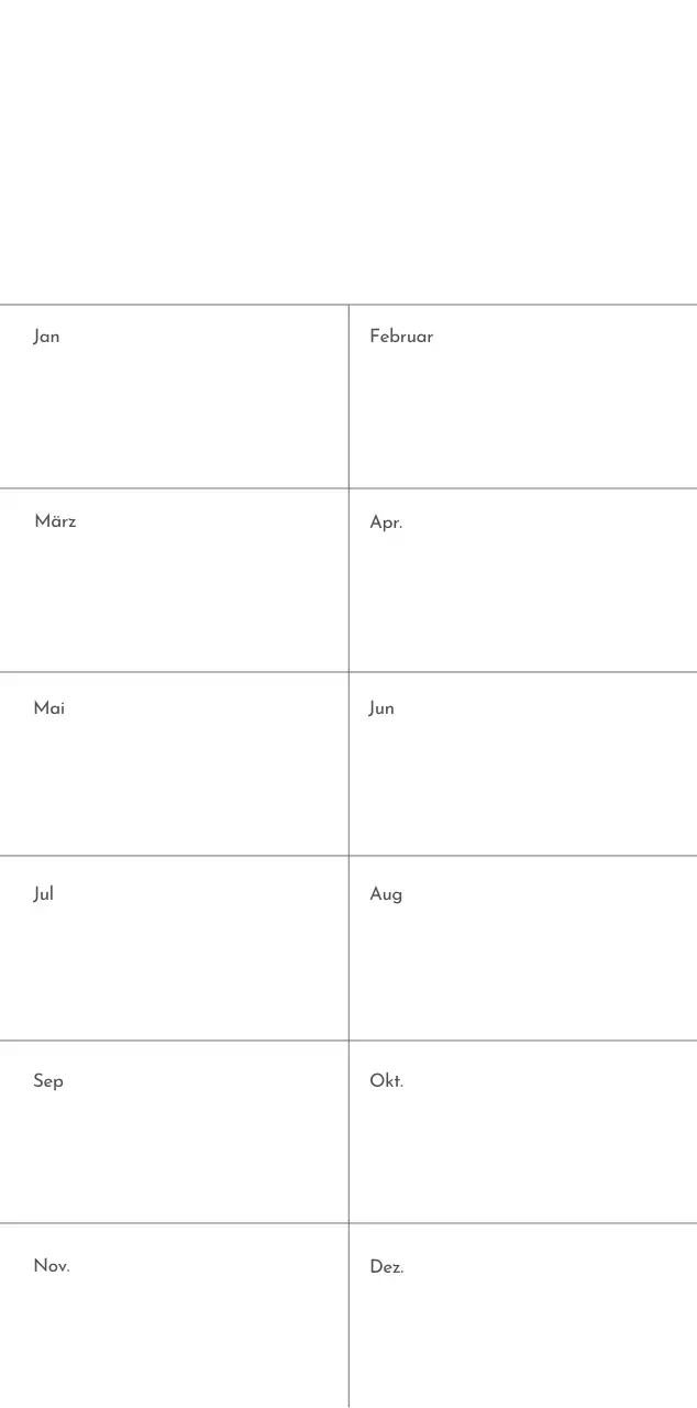 Ein Fotokalender mit klarem, urbanem Charakter