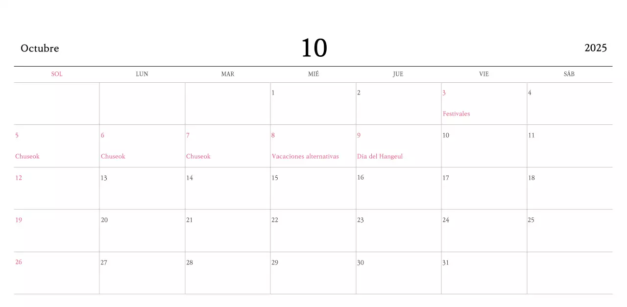 Colores cálidosIglesias con simpáticas ilustraciones