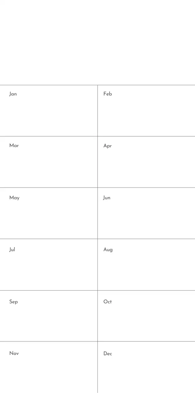 A photo calendar with a clean, urban look