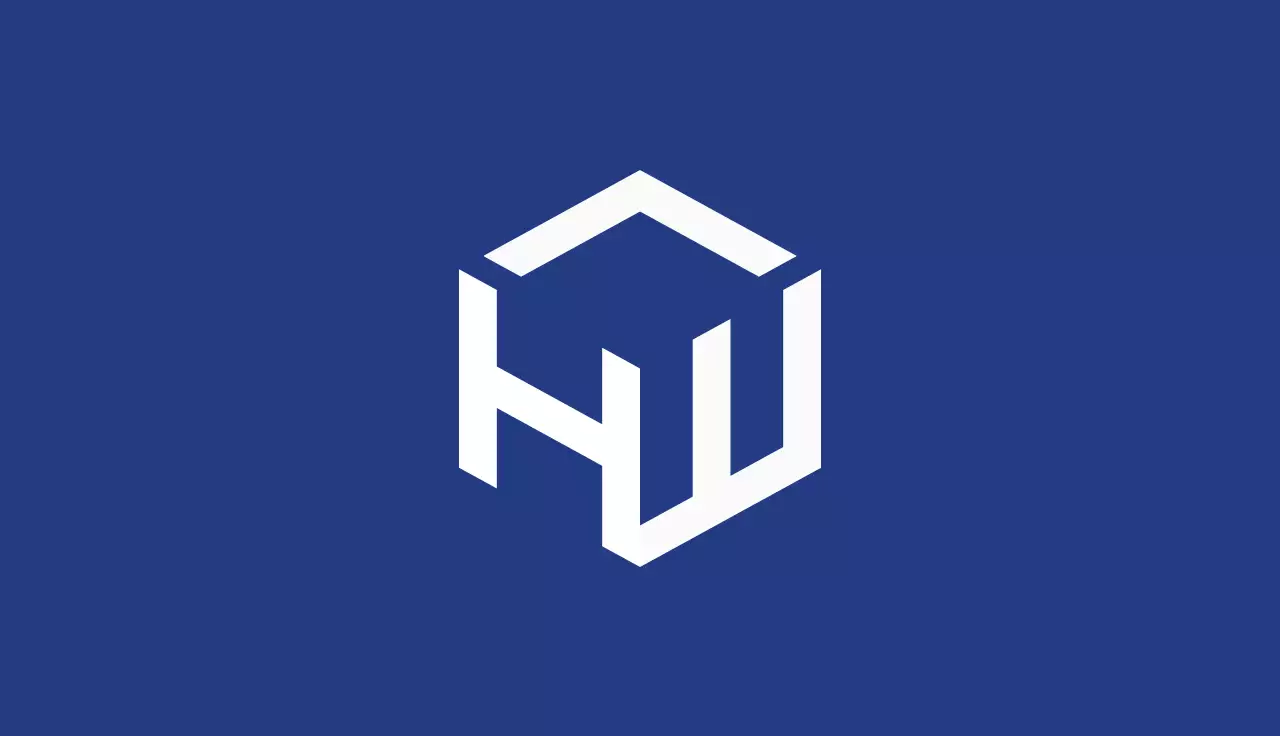 Blue Clean Business Card