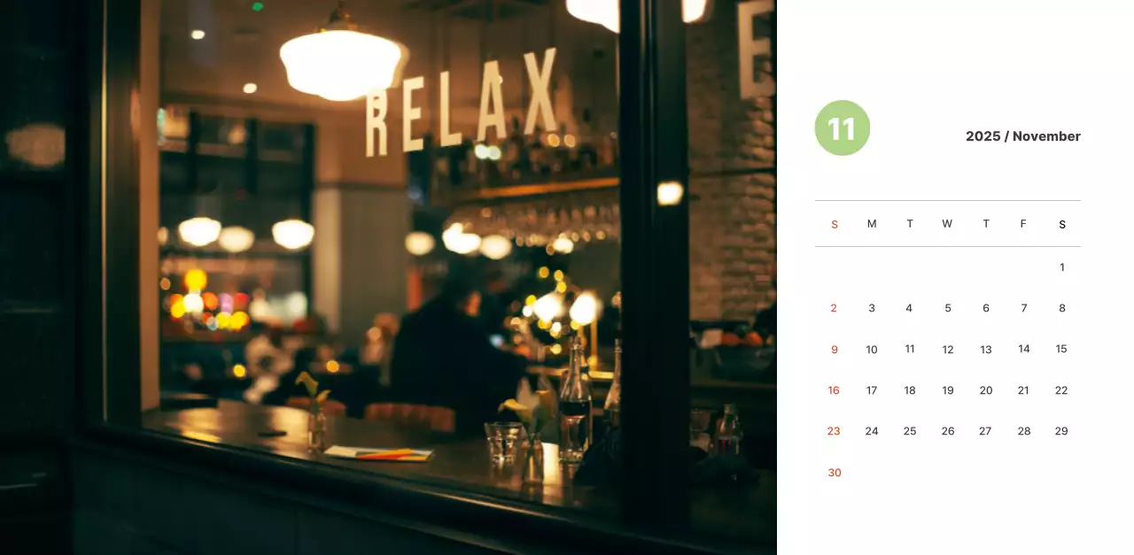 パステルカラーの温かみのある風景写真