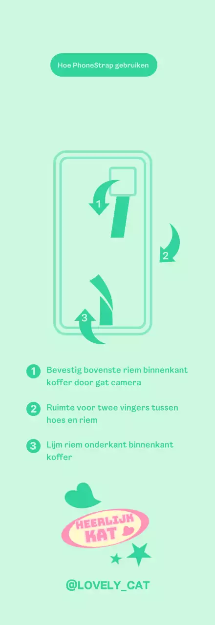 Pastel en kitscherig PhoneStrap behang