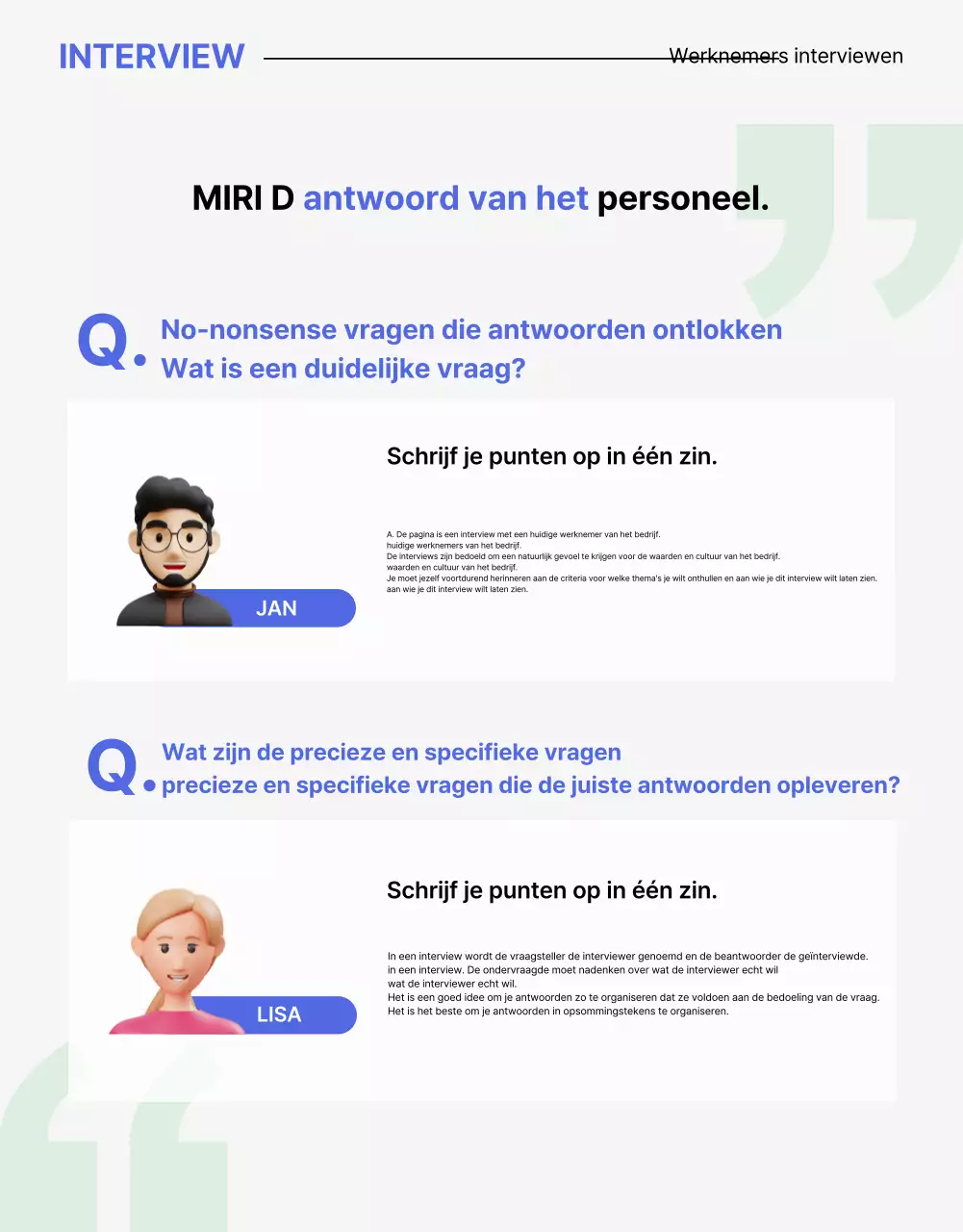 Een nette blauw met gele sollicitatiebrief voor een bedrijfsvacature