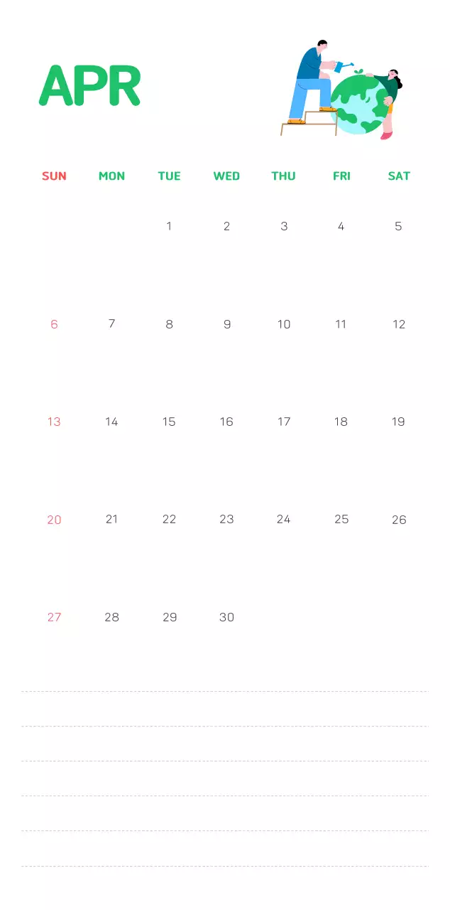 自然環境保護する人と地球のイラストとカラーでポイントにした年末年始記念社会財団