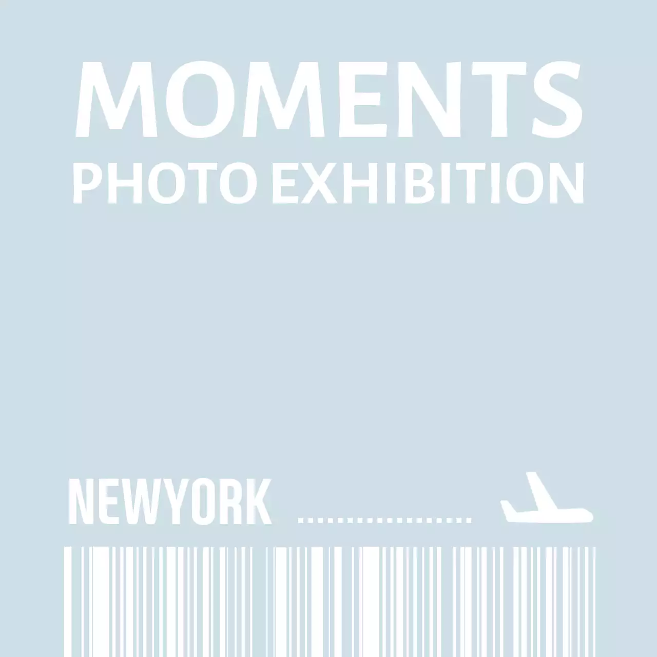 Wallpaper kemasan kancing berbentuk tiket pesawat sederhana