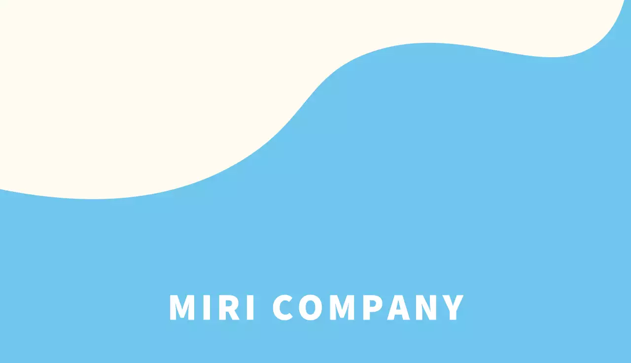 Blue Minimal Skincare Business Card