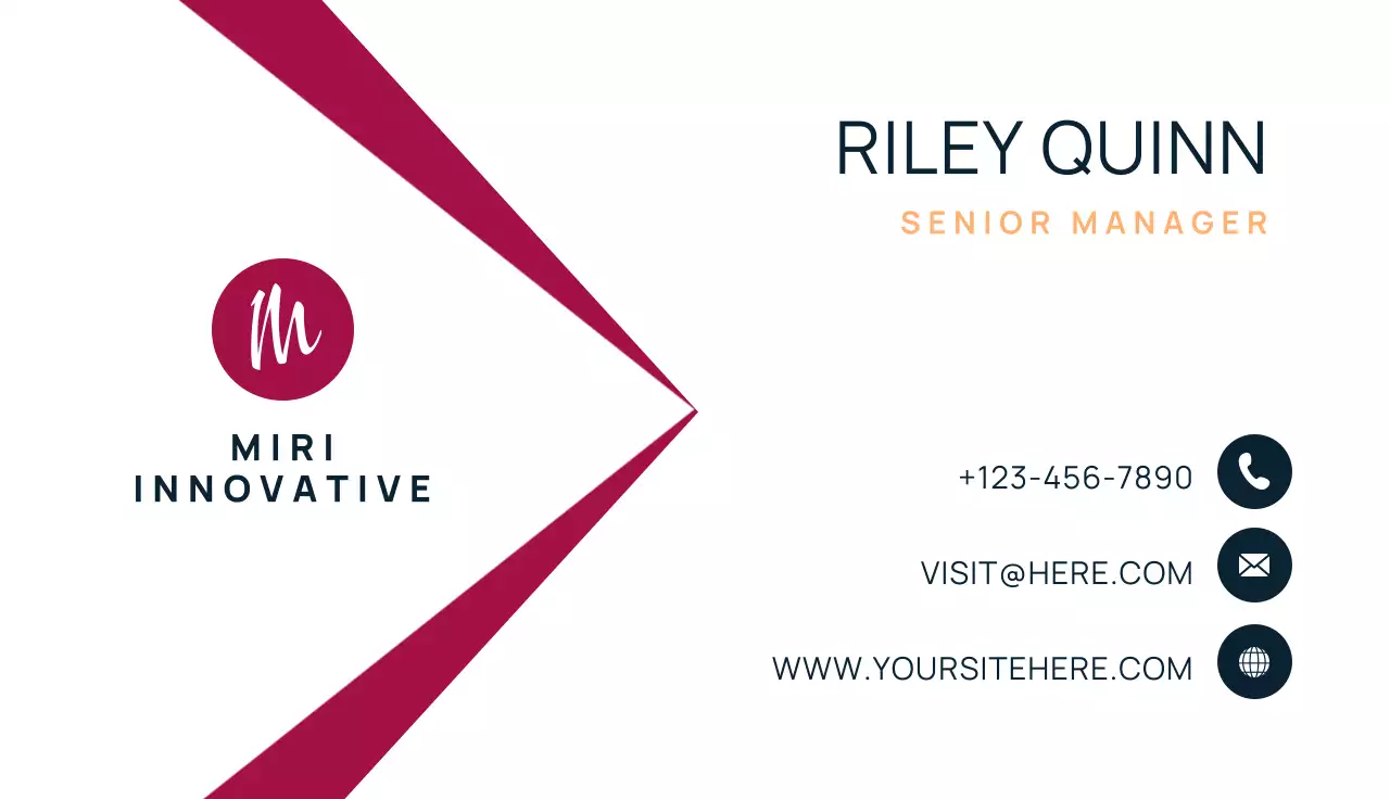 Wine Modern Business Card