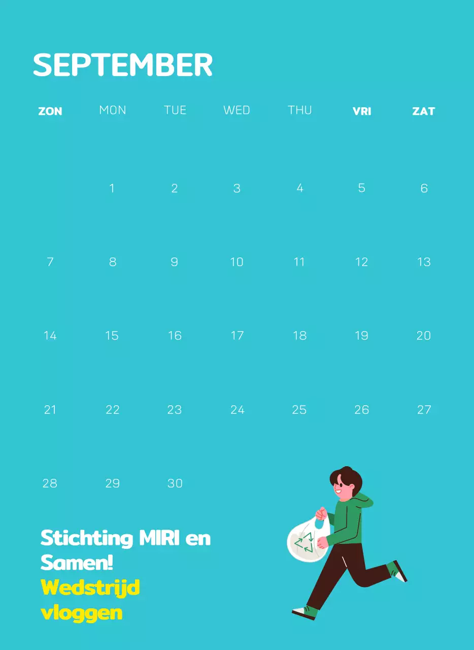 Een sociale stichting die de feestdagen viert met kleurrijke illustraties van mensen en de planeet.