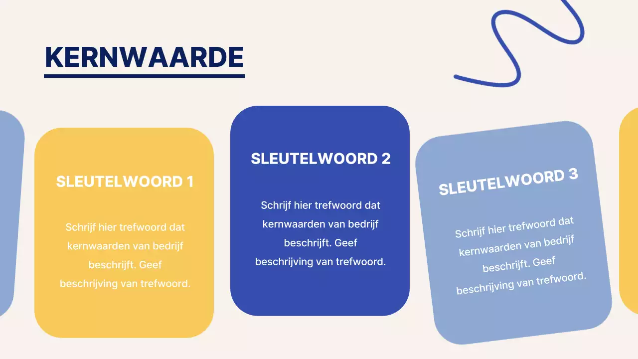 Een gids voor trendy kleine bedrijfsmerken in blauw en geel