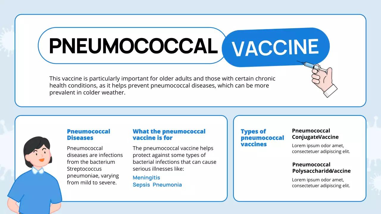Blue Simple Healthcare Guideline Presentation