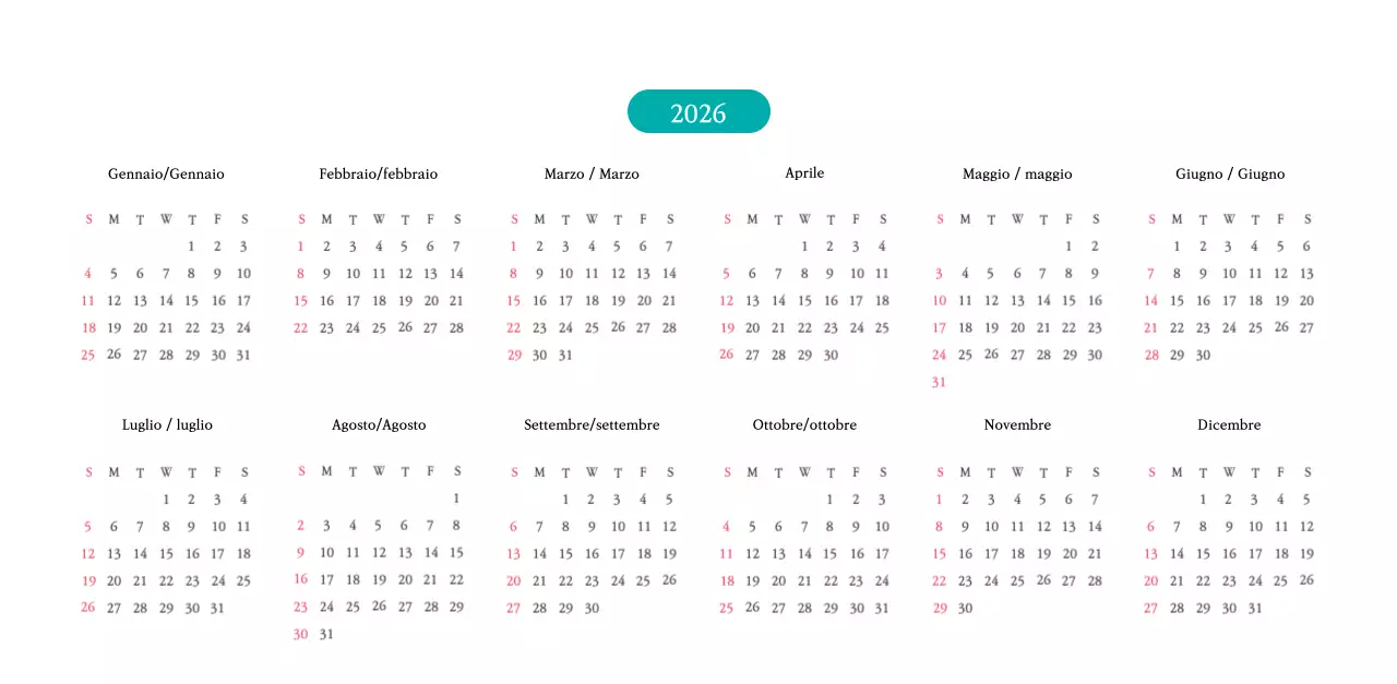 Colori caldiChiese con simpatiche illustrazioni