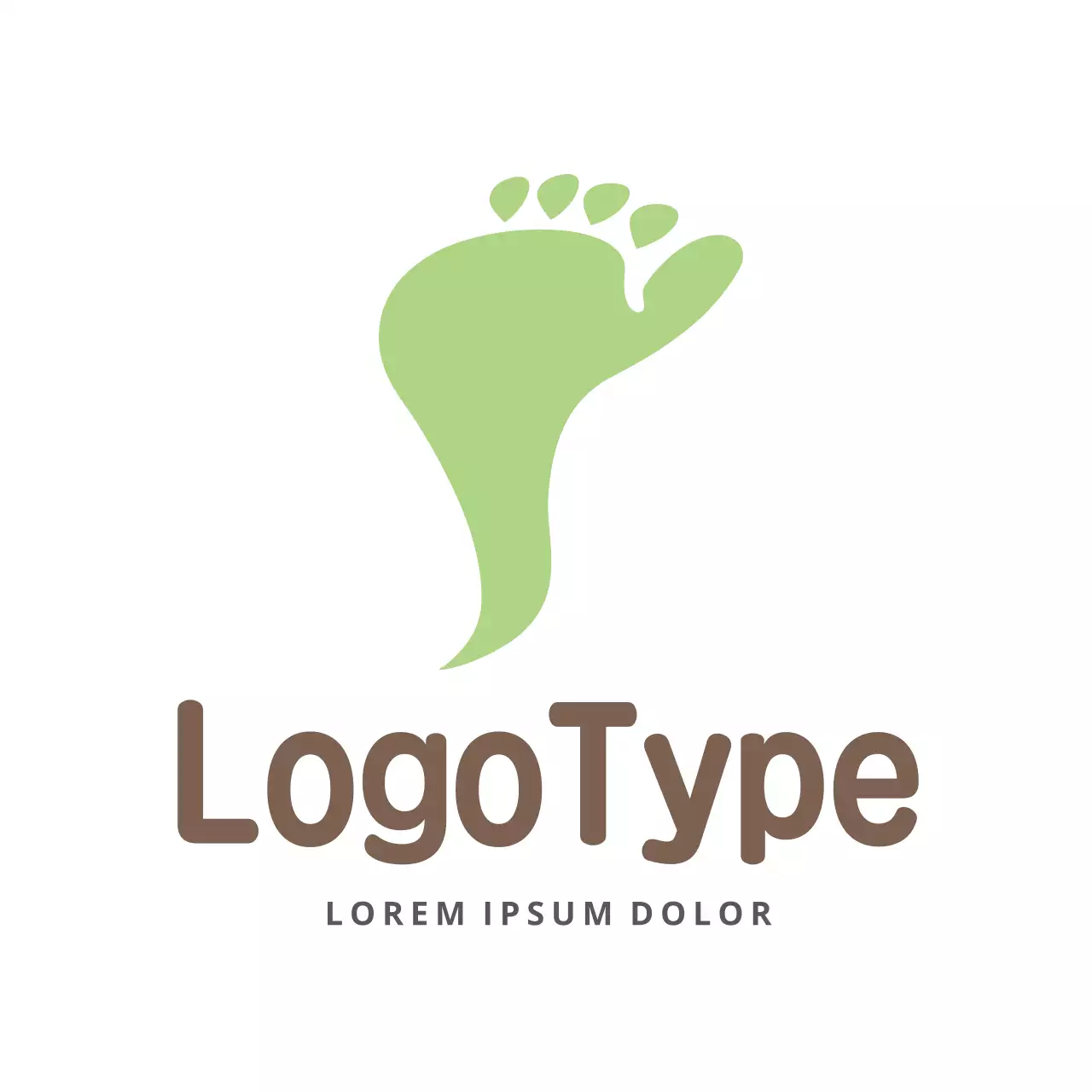 Green Abstract Design Logo