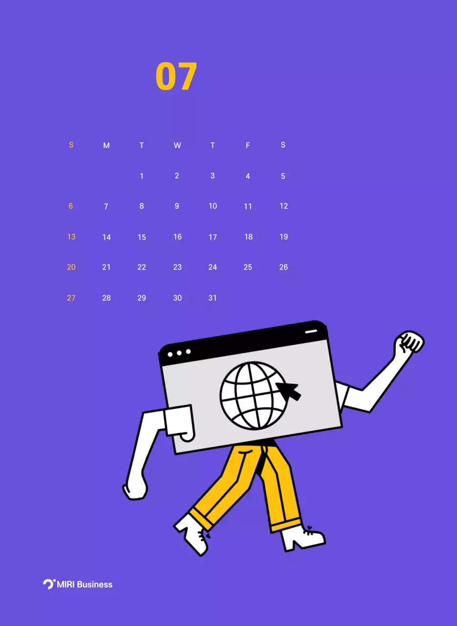 Ilustrasi garis bersih pada latar belakang ungu