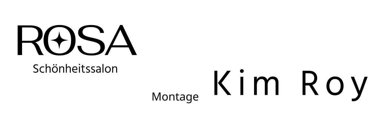 Ein Namensschild für einen Schminkladen mit edler Ausstrahlung