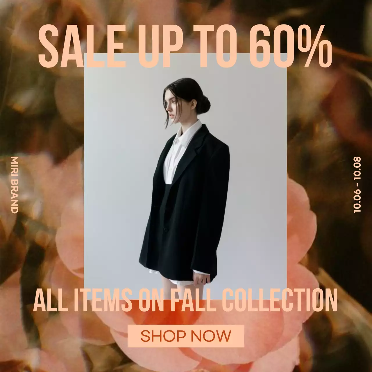 Beige Modern Fashion Promotion Social Media Post