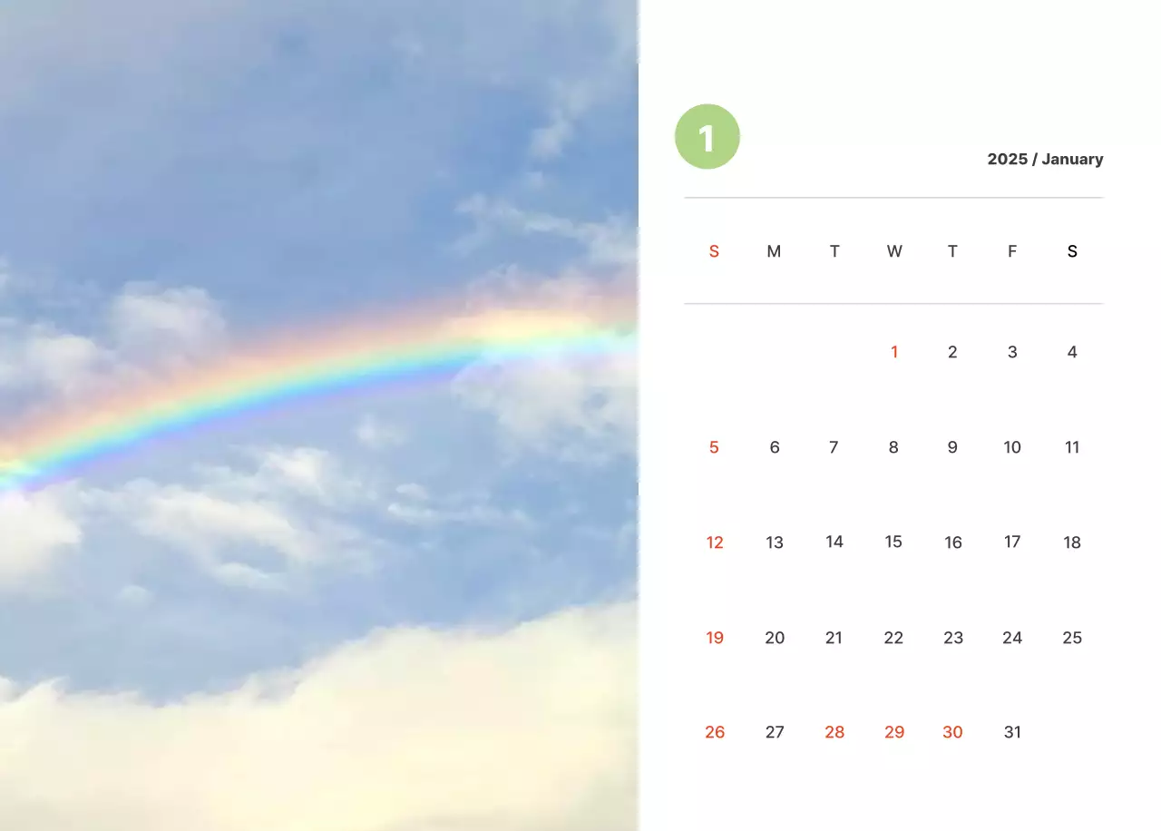 Warm, pastel-colored landscape photography