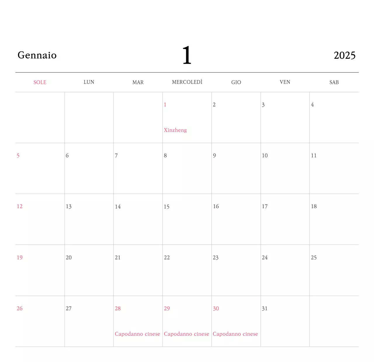 Colori caldiChiese con simpatiche illustrazioni