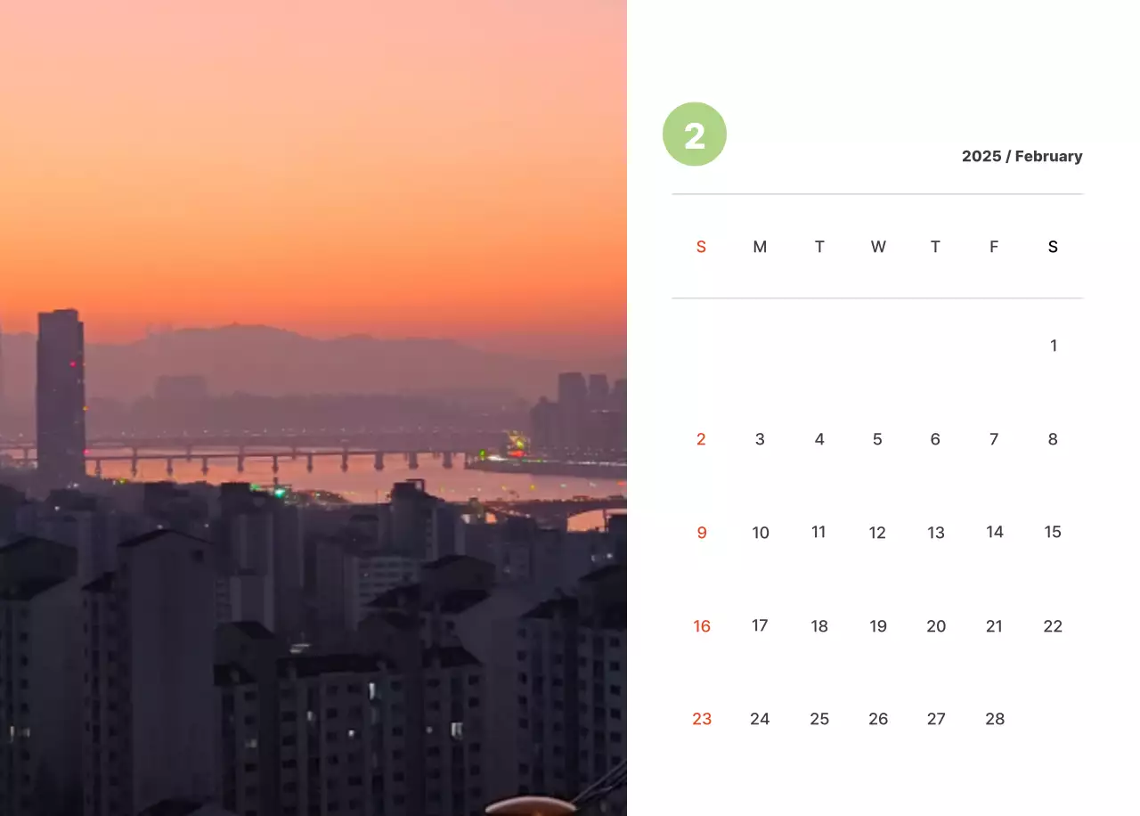 Warm, pastel-colored landscape photography
