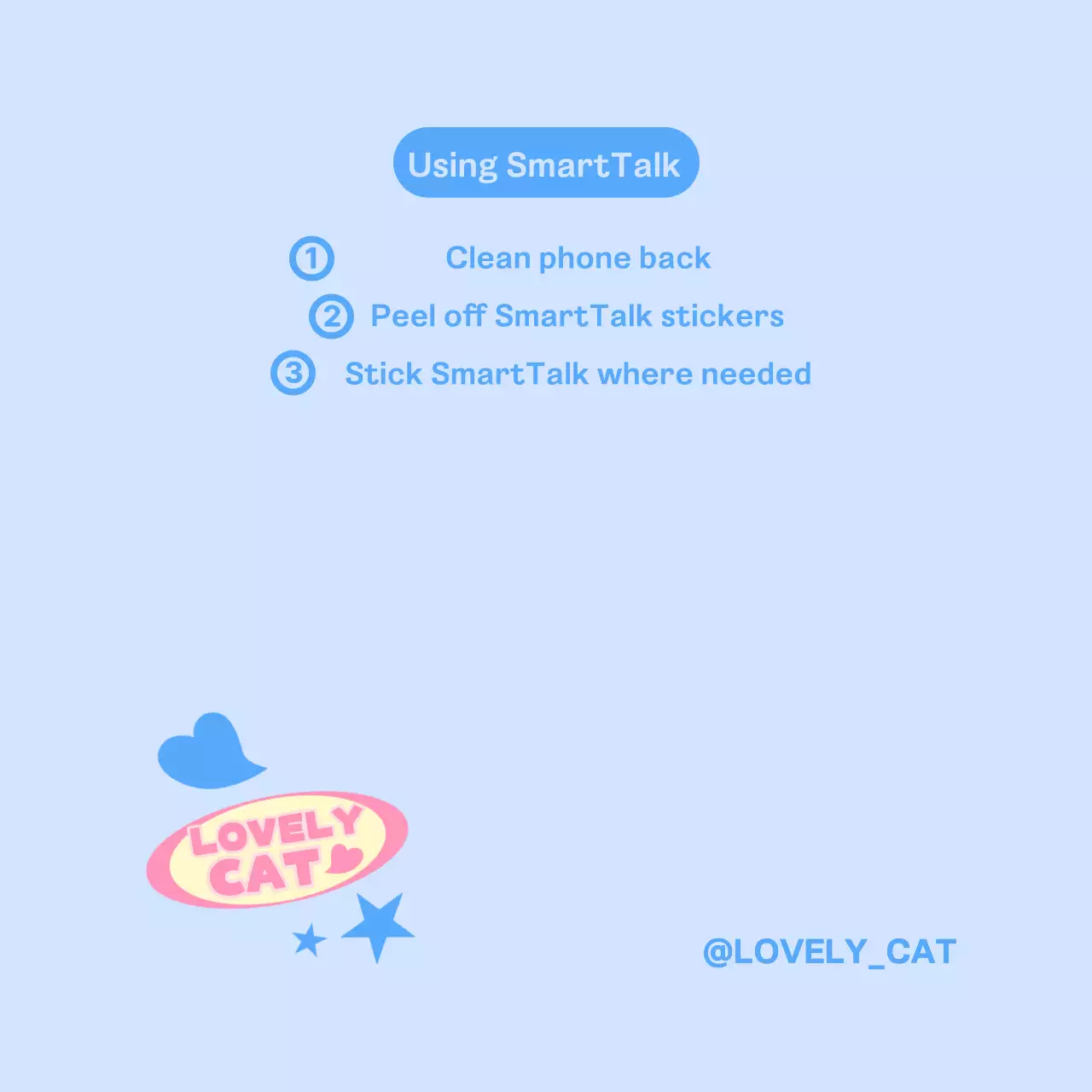 Wallpaper SmartTalk pastel yang kitsch