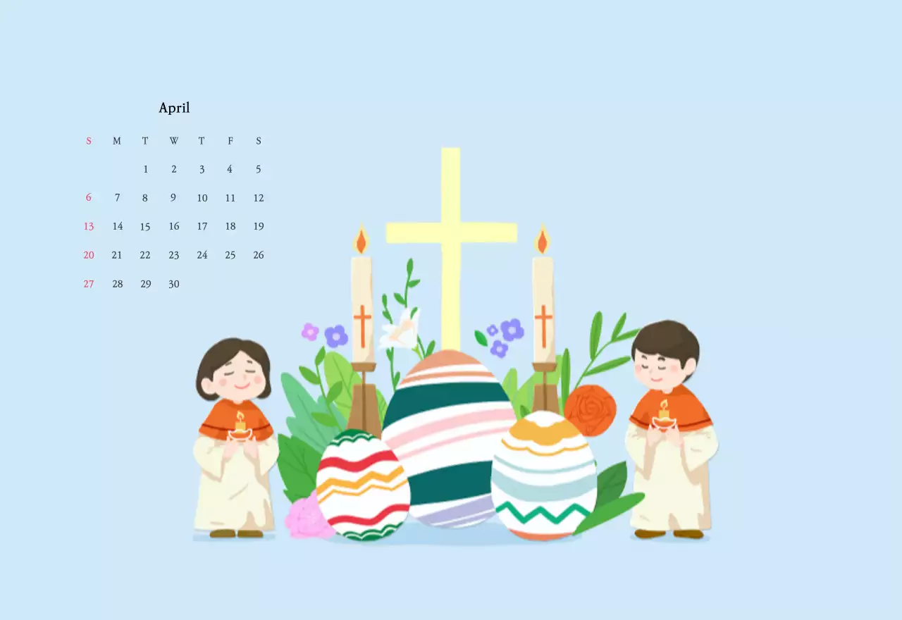 Warme kleurenKerken met schattige illustraties