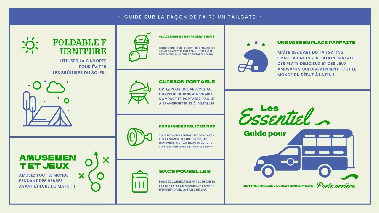 guide du tailgate retro vert