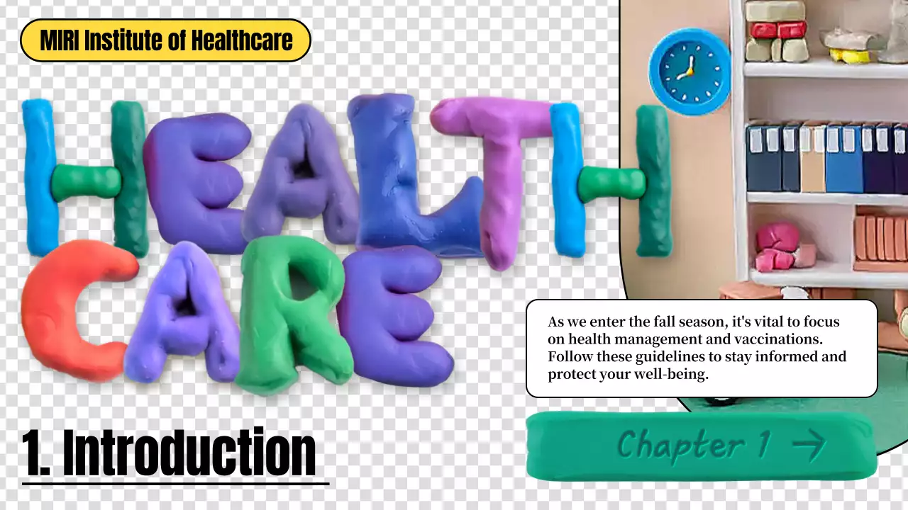 Colorful Creative Healthcare Guideline Presentation