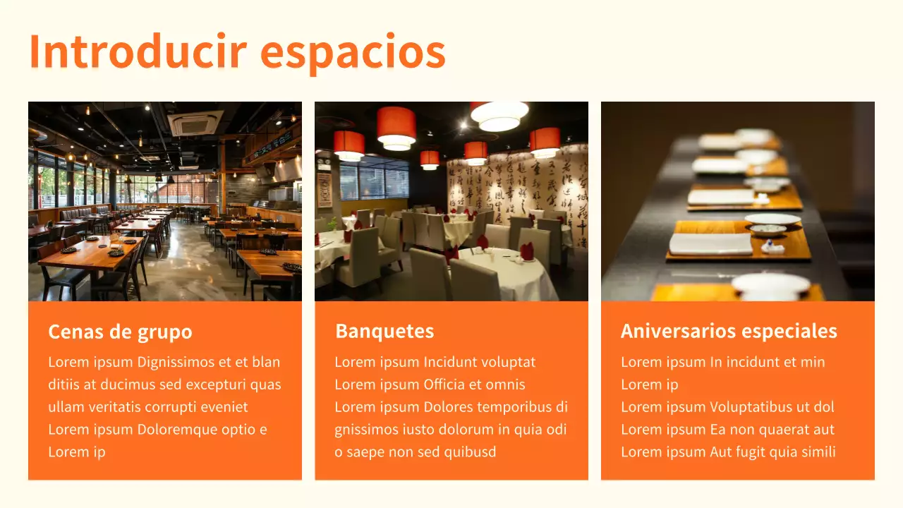 Guía de restaurantes de Orange