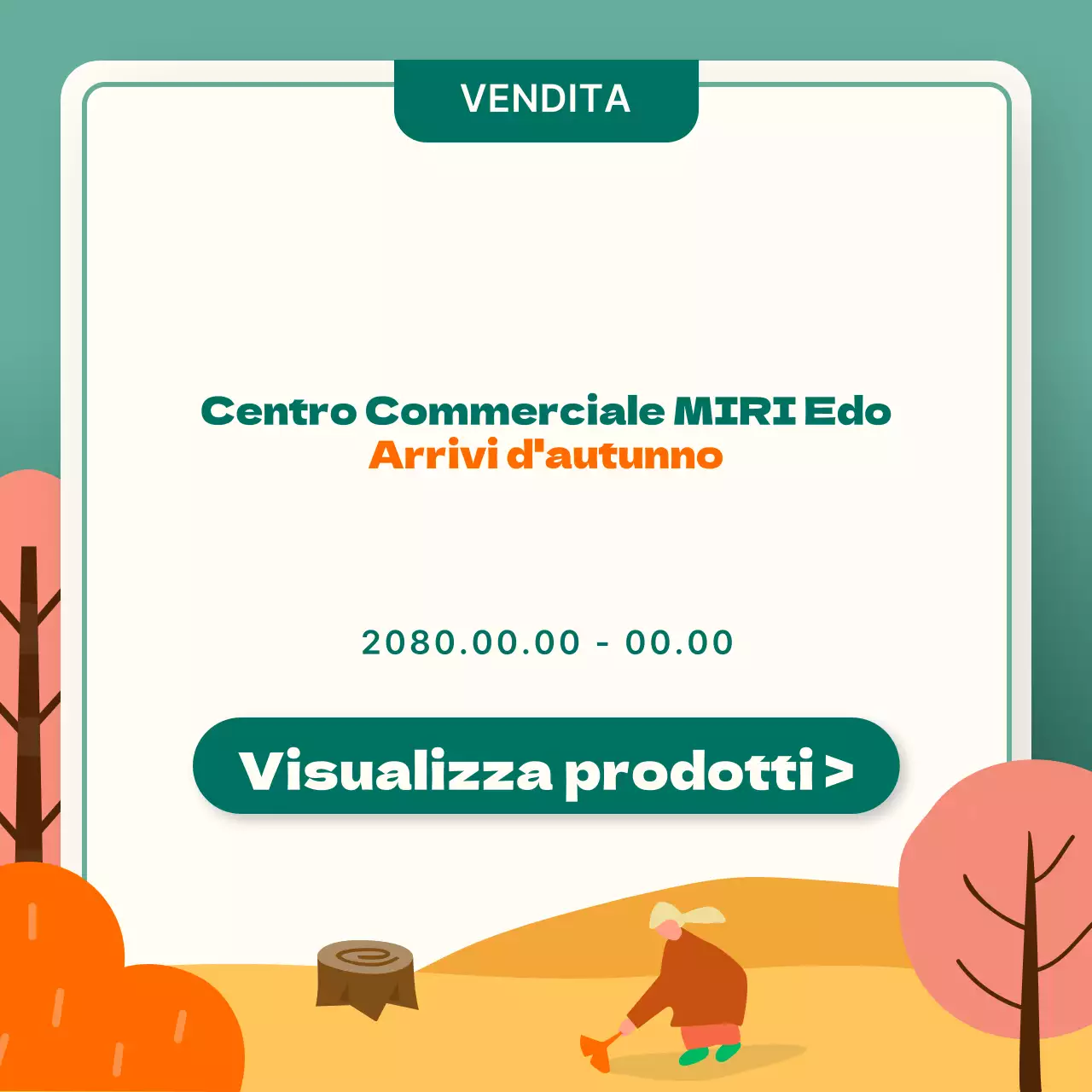 Promozione Autunno Arancione