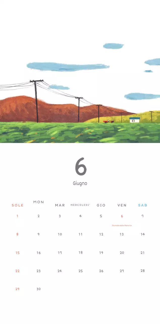 Simpatici calendari con illustrazioni di peluche