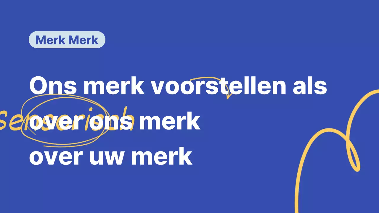 Een gids voor trendy kleine bedrijfsmerken in blauw en geel