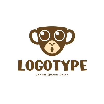 Brown Minimal Design Logo