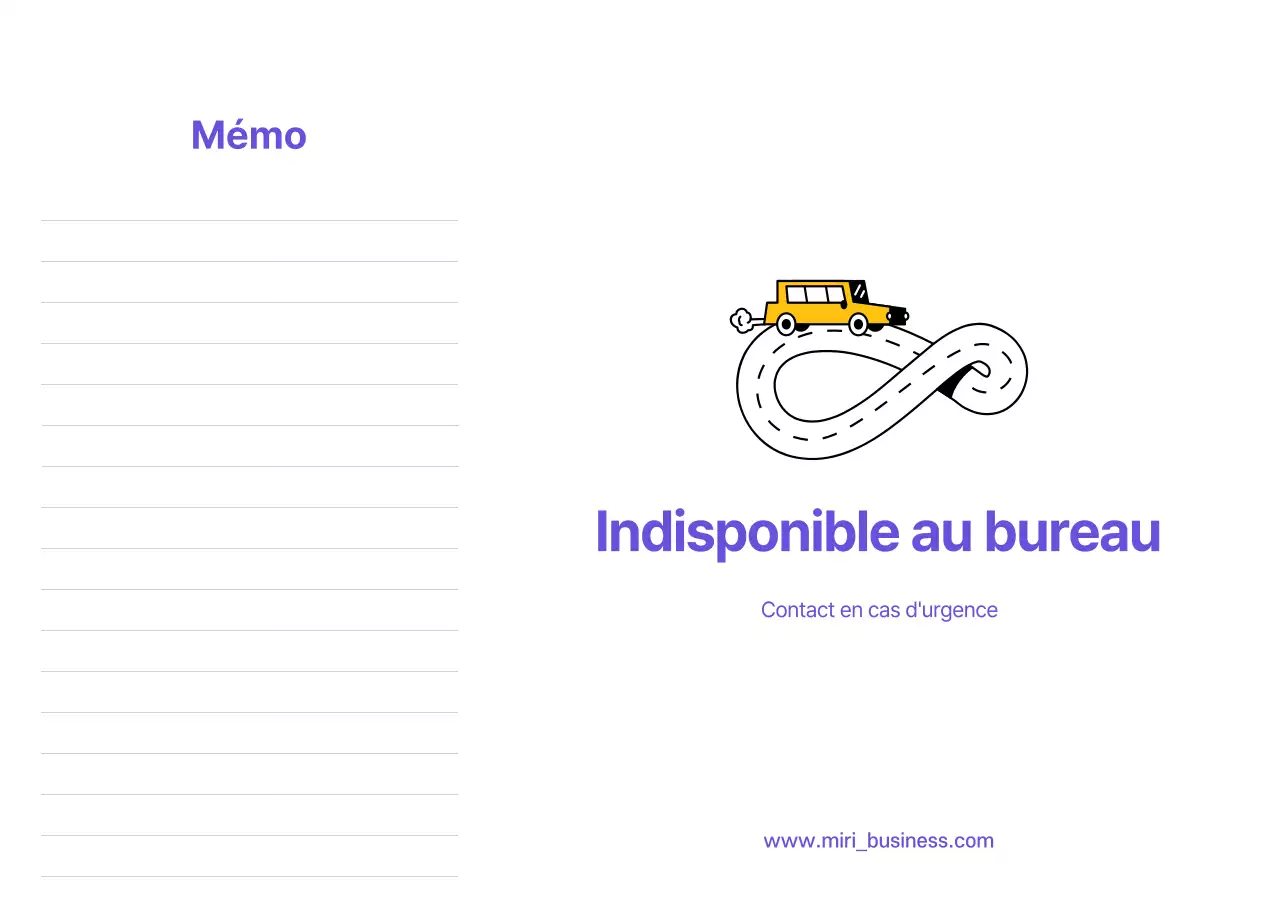 Illustration de lignes épurées sur fond violet