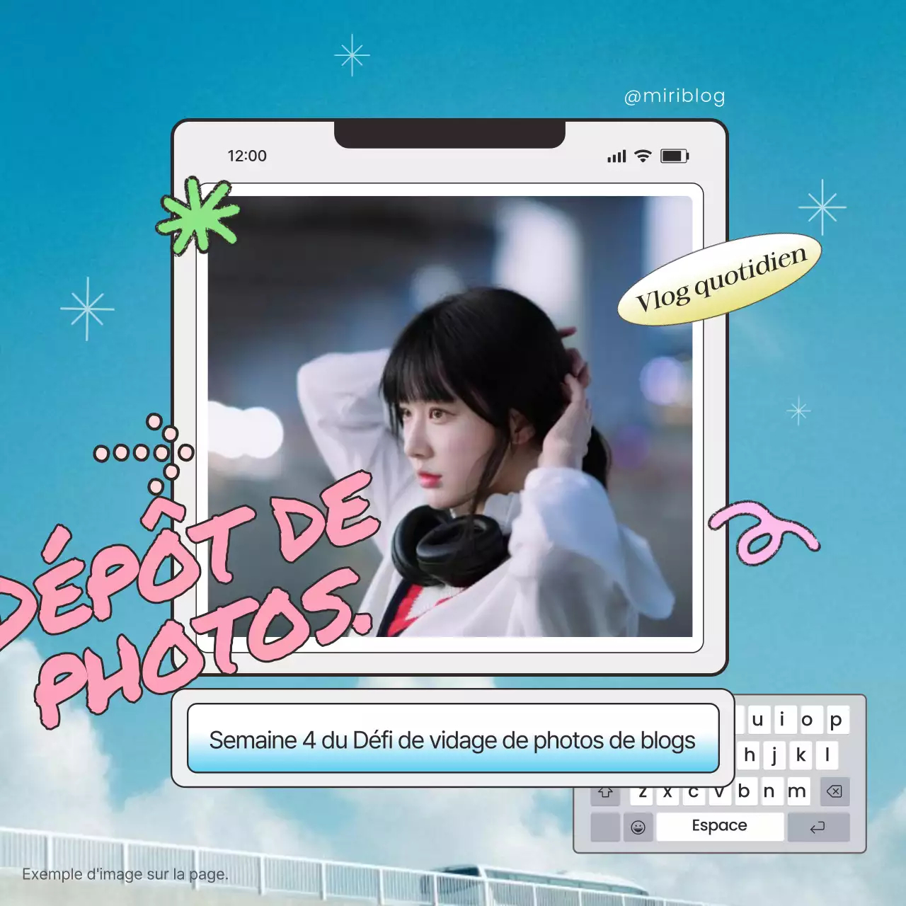 Faites la promotion de votre blog en bleu clair