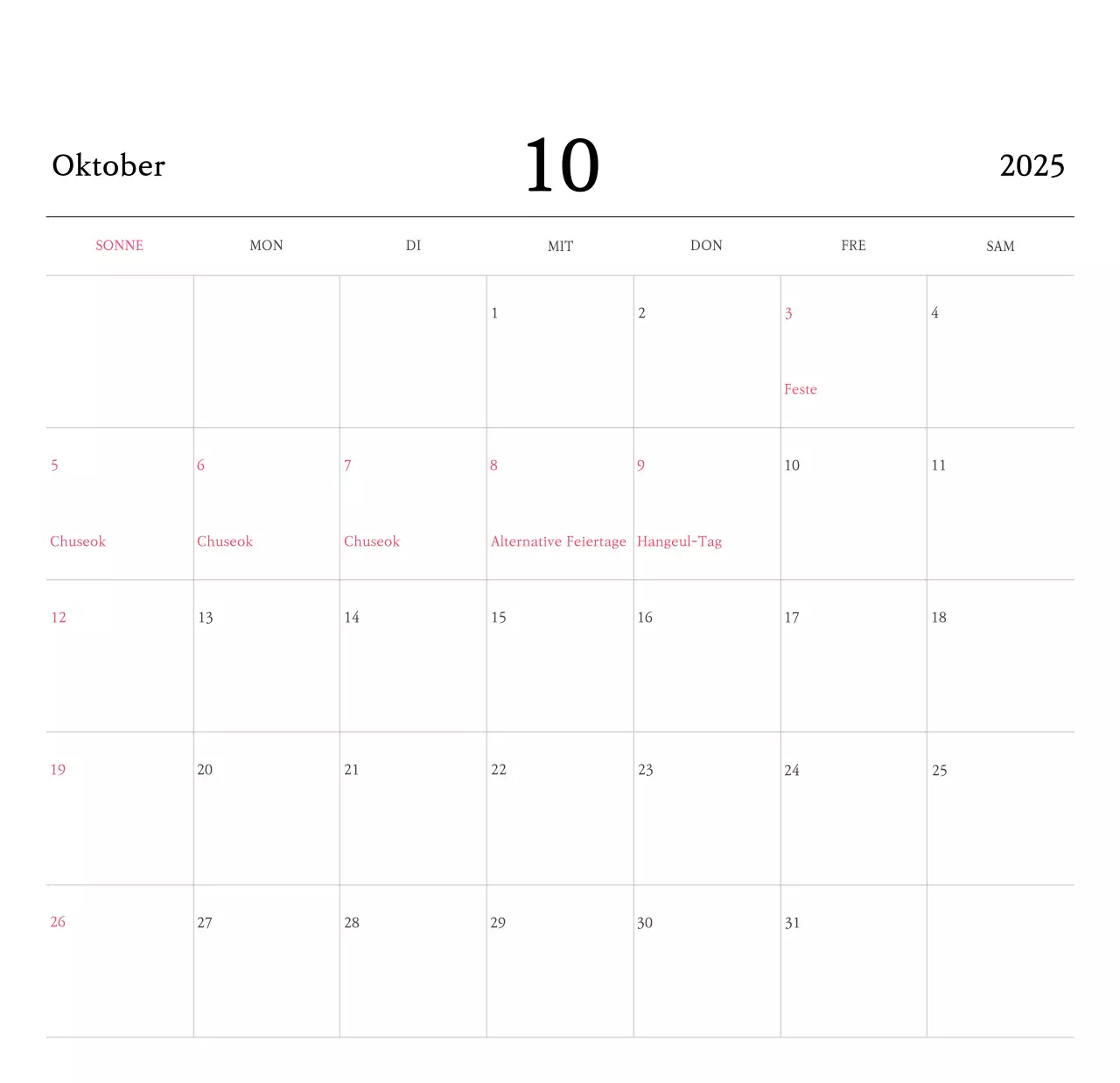 Warme FarbenKirchen mit niedlichen Illustrationen